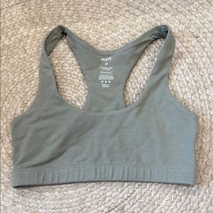 Mate the Label Green Sports Bra